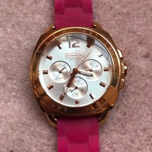 Coach Women’s Silicone Watch